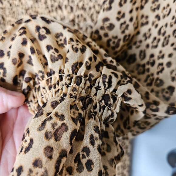 NWT Rachel Parcell Animal Print Dress Size 6 - Picture 11 of 16